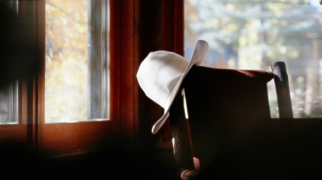 detective hat on table
